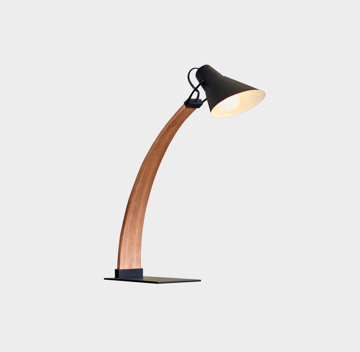 Wood Desk Lamp