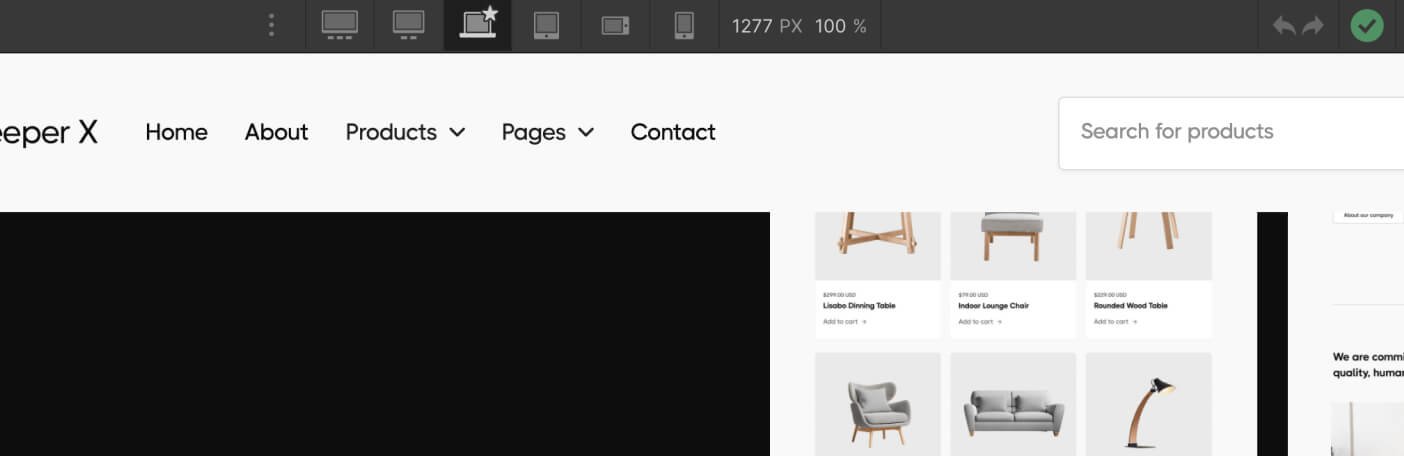 Responsive Design - SENJU LIVING